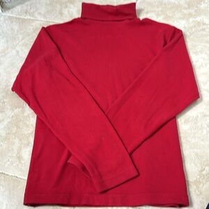 Red Turtleneck Sweater